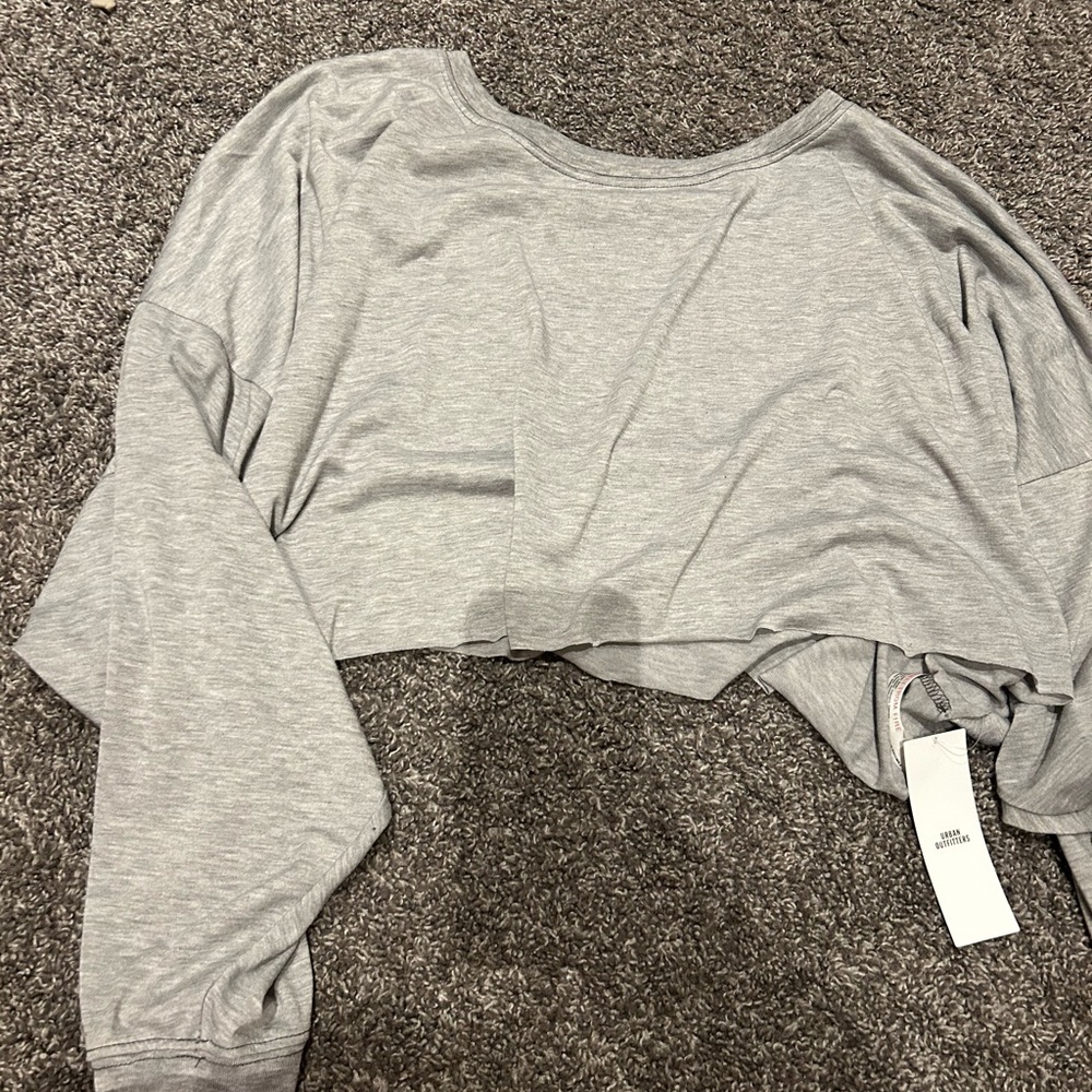 Urban Outfitters cropped long sleeve, never worn still has tags